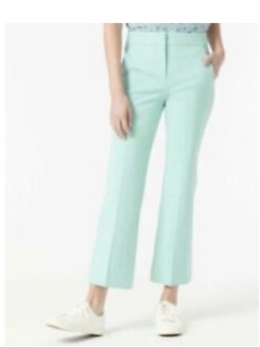 J. Crew Peyton Linen Blend Pant Mint Green NEW